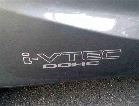 Pair 2x Decals Honda I Vtec Dohc Emblem Logo Vinyl Decal Etsy Canada