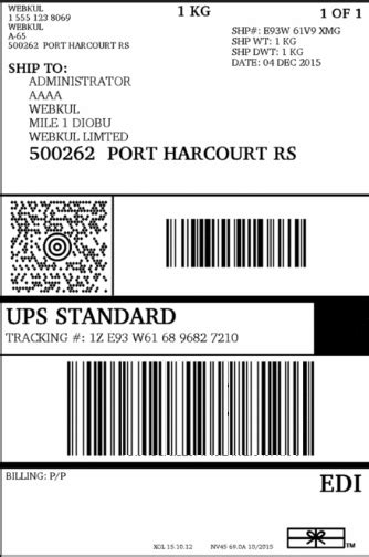 Print ups shipping labels in bulk with a single click. Hazmat Software