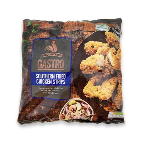 Roosters Gastro Southern Fried Chicken Strips 600g Aldi