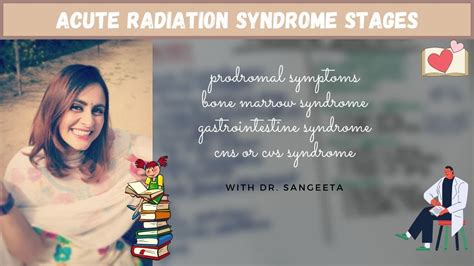 Acute Radiation Syndrome Stages Youtube