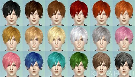 Cabelos Hairstyle Recolor Masculinos 0103 The Sims 4 Pirralho Do Game