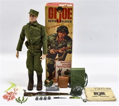Bid Now Vintage Hasbro Gi Joe Action Soldier 7500 W Box January 5 0123 1000 Am Cst