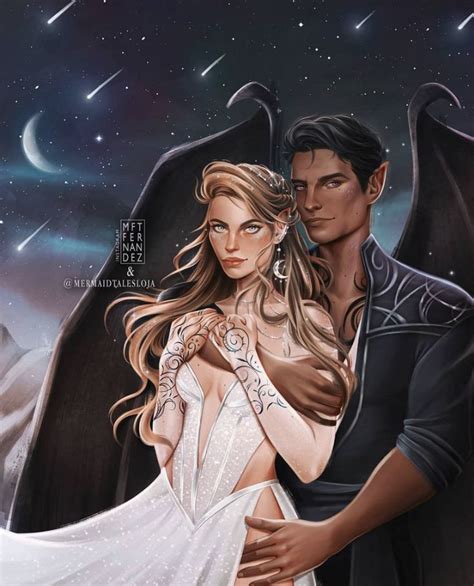 Feyre And Rhysand In Feyre And Rhysand A Court Of Wings And Ruin A Court Of Mist And Fury