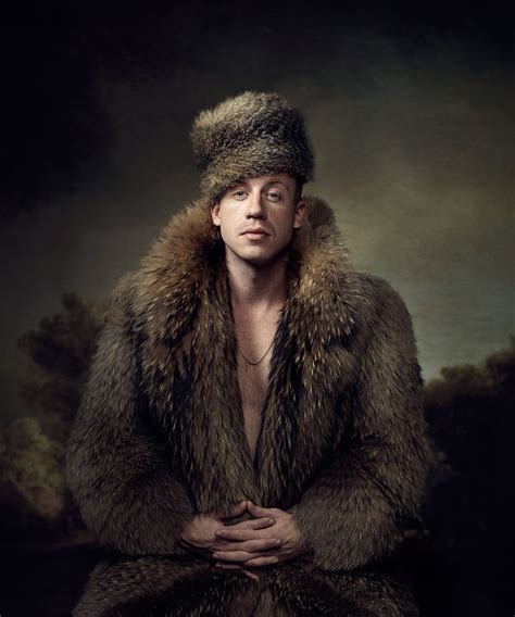 Thrift Shop Feat Wanz Lyrics Macklemore In 2019 Celebrity Portraits Brown Fur Coat Fur
