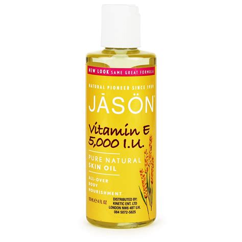 Vitamin e oil is important for: Jason Organic Vitamin E Oil 5000IU 118ml - Buy Whole Foods ...