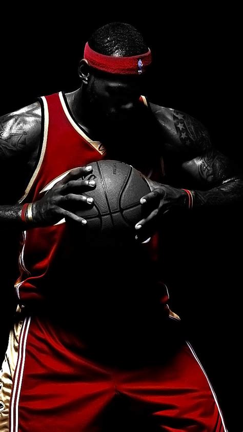 Sports Wallpapers Sports Iphone Wallpaper 1080x1920 Lebron James Ball