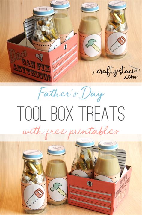 Fathers Day Tool Box Treats Crafty Staci Treat Boxes Homemade