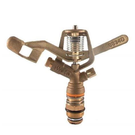 W8034 Full Circle Brass Impact Sprinkler 34 Brass Impact Sprinkler