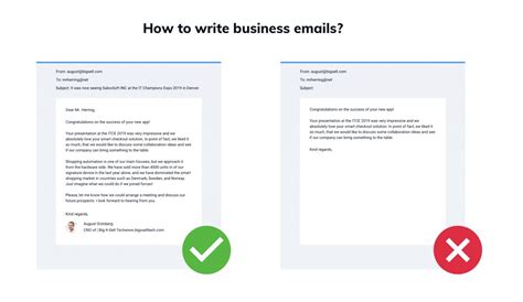 Business Email Guide Opening And Closing Lines Email Templates