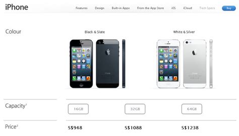 The iphone has created and sustained a mass following that every year people anticipate new release or updates from this line of product. Apple iPhone 5 Singapore Prices are Revealed , starts from ...