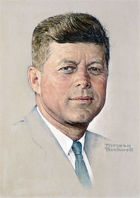 Portrait Of John F Kennedy