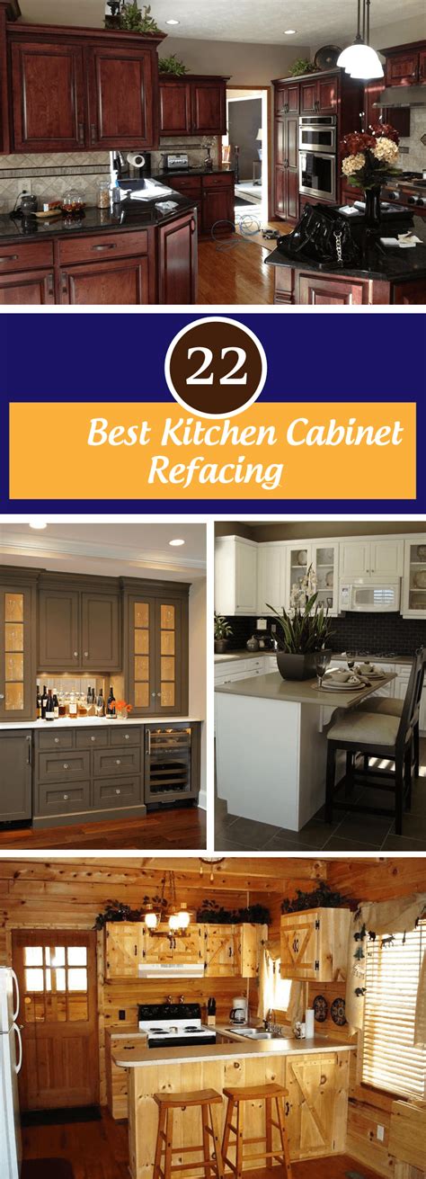 The custom wood kitchen cabinets are the best option in terms of quality, style, and functionality. 22 Best Kitchen Cabinet Refacing Ideas For Your Dream ...