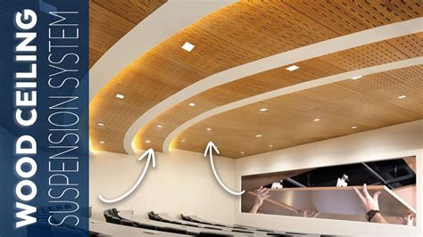 Suspended Wood Slat Ceiling Systems Shelly Lighting