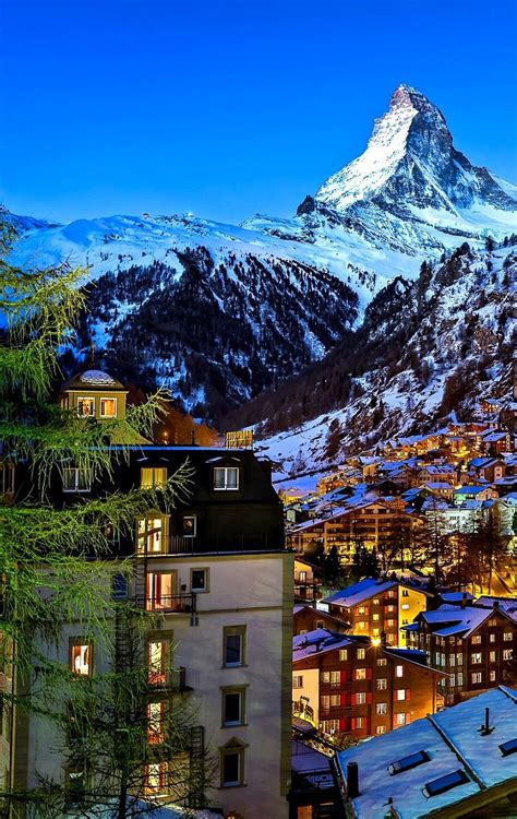 Mt Matterhorn Zermatt Switzerland Beautiful Places To Travel Places