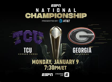2023 College Football Playoff National Championship How To Watch