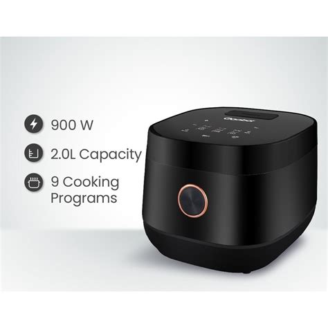 Gaabor Electric Rice Cooker Big Capacity Digital Touch Multifunction