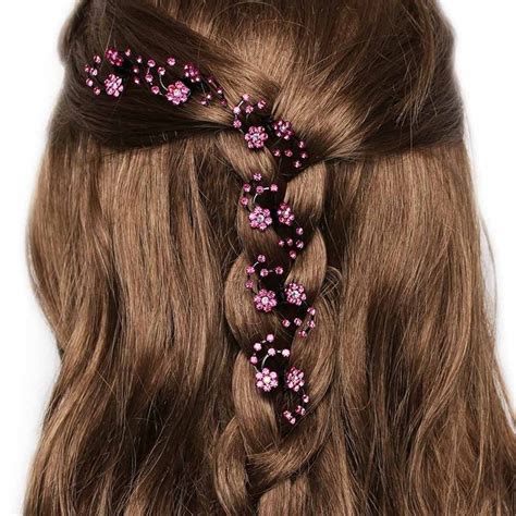 Mini Hair Claws Girl Clip Hair Accessories Accessories Color Diamond Plum Blossom Small Hair