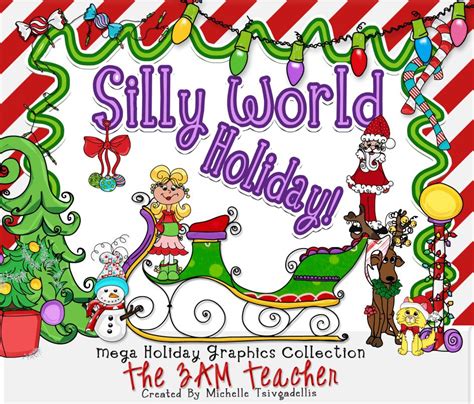 The 3am Teacher Silly Holiday Freebies And Frosty