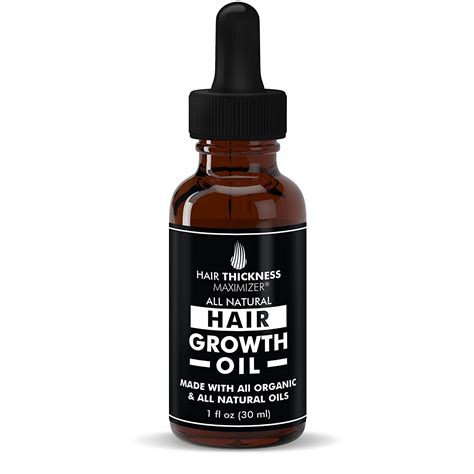 organic hair growth oils for hair thickening by hair thickness maximizer best