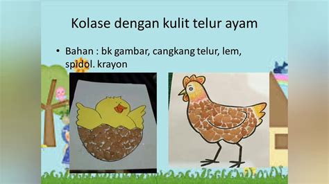 Kegiatan Anak Tk Tema Binatang Ayam - Guru Paud