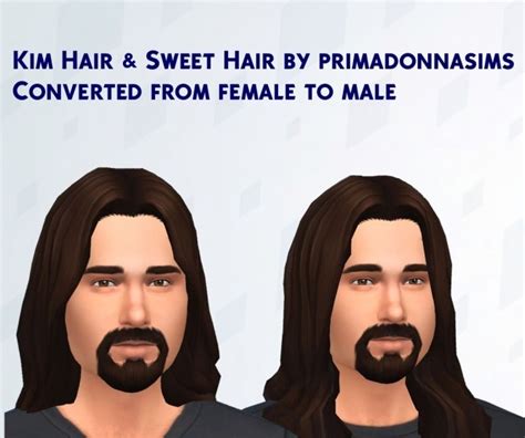 Gender Conversion Of Primadonnasims Hair By Paola2 At Mod The Sims