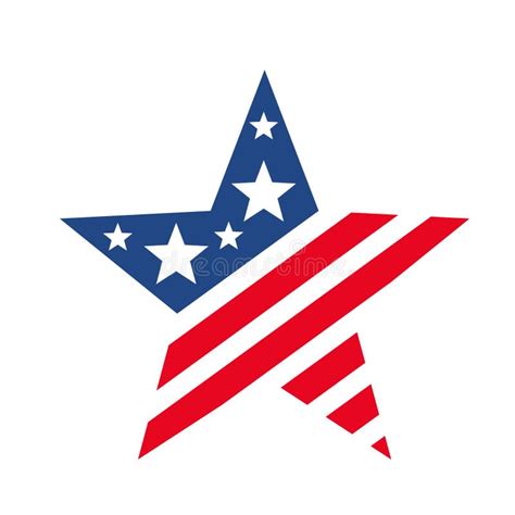 American Flag Star Stock Illustrations 106975 American Flag Star
