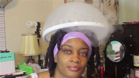 Is Your Natural Hair Extremely Dry Try A Steam Treatment