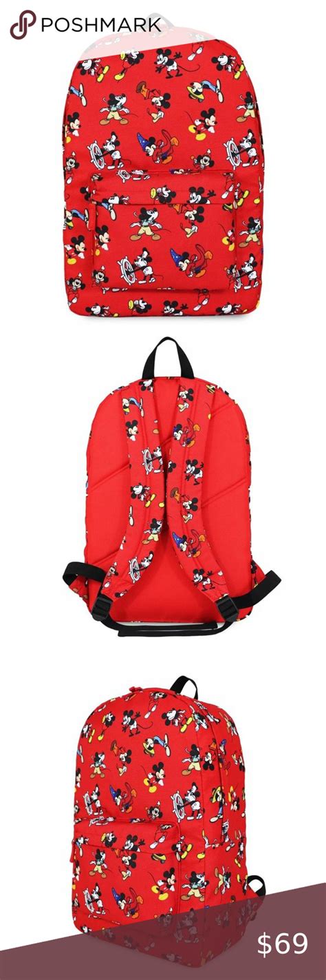 Disney Mickey Mouse Through The Years Backpack In 2022 Disney Mickey