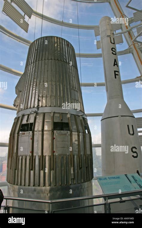 Blue Streak And Thor Able Rockets Housed In The Rocket Tower At The