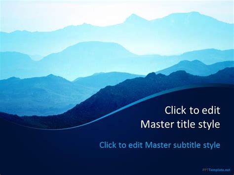 Free Mountains Ppt Template