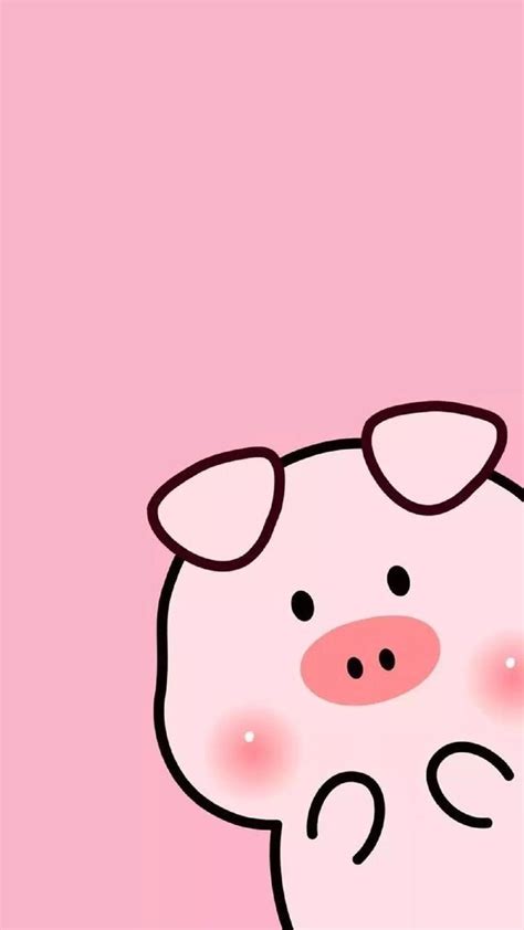 Kawaii Pig Wallpapers Wallpaper Cave