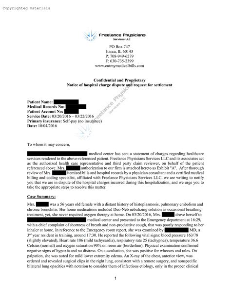 35 Dispute Letter For Bill Cecilprax