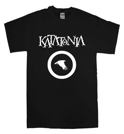 Katatonia T Shirt New Black T Shirt Gothic Doom Metal Band Opeth Tiamat