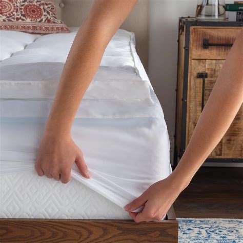 Revitalize your mattress with memory foam toppers! Brookside 4 in. Twin Pillow Top and Gel Memory Foam ...