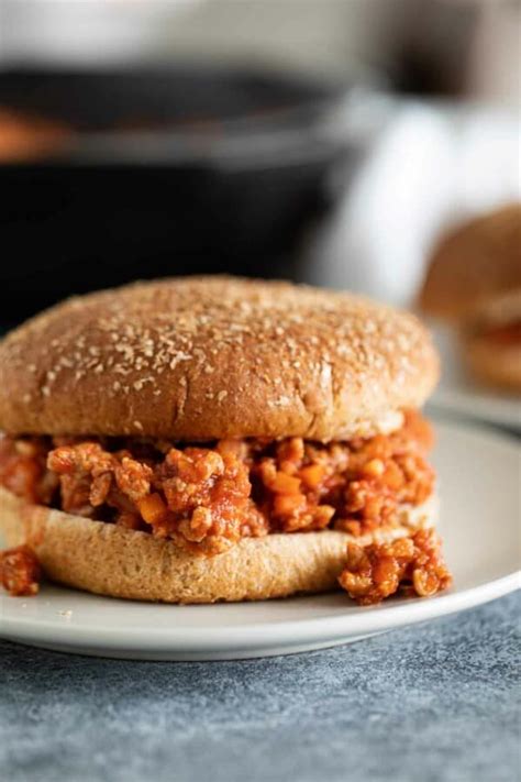 Healthy Turkey Sloppy Joes Recipe Taste And Tell