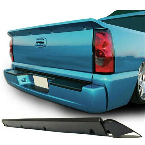 For 99 06 Chevy Silverado Tailgate Intimidator Rear Spoiler Wing Ss