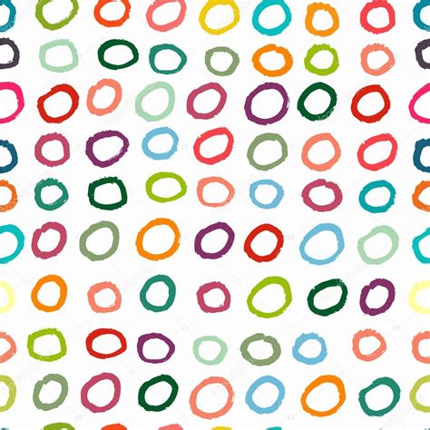 Artistic Circles Seamless Pattern Stock Vector Image By ©apolinarias
