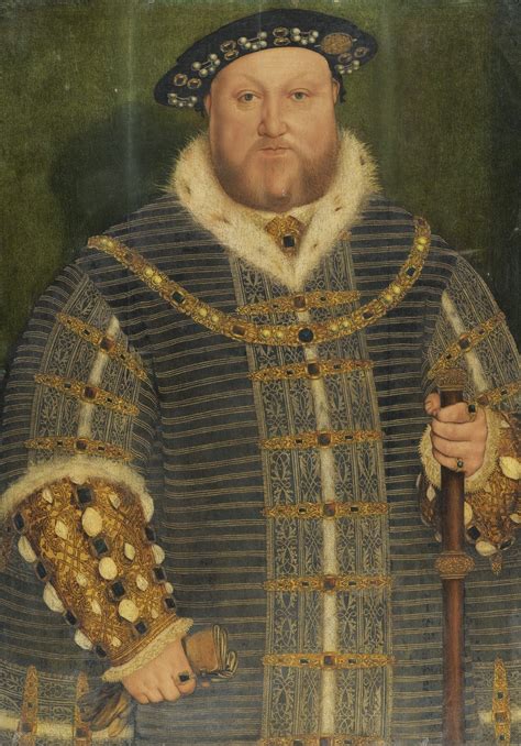 Hans Holbein The Younger Portrait Of King Henry Viii 14911547