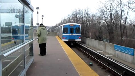 Mta Maryland Metro Subway Budds Takeoff Rogers Ave Station Youtube