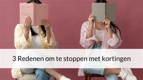 3 Redenen Om Te Stoppen Met Kortingen Vicky Vermeiren