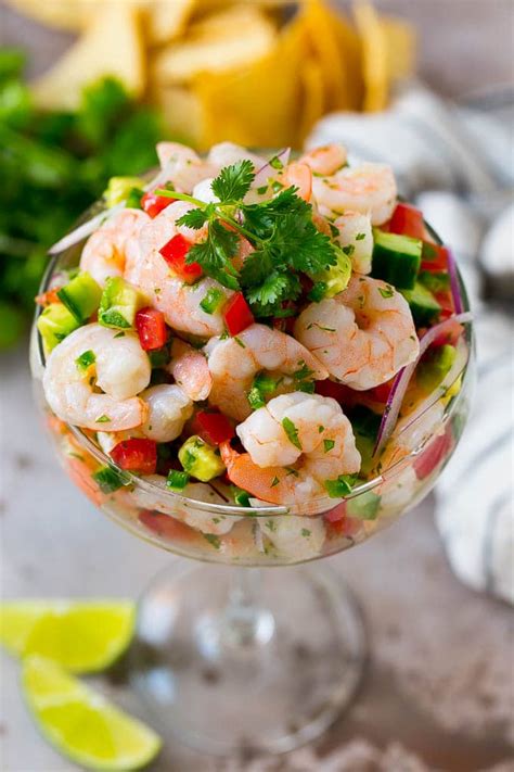 Traditional ceviche recipes consists of raw seafood tossed with an acidic marinade (think: Shrimp ceviche - Get Us Cooking, LLC