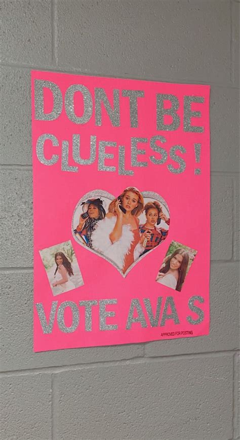 School Campaign Ideas Presidential Campaign Posters Student Council