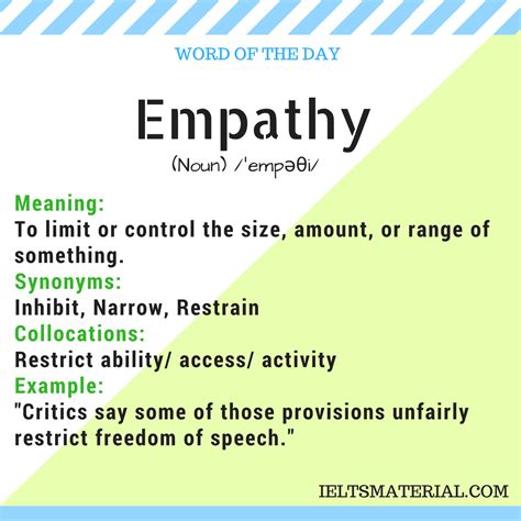 Empathy Word Of The Day For Ielts Speaking And Writing