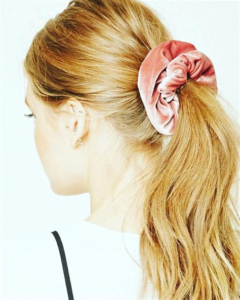 The Hair Scrunchie Trend Is Back And Heres How To Adopt It