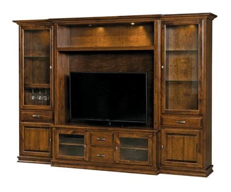 Solid Wood Home Entertainment Centers In Cincinnati Oh