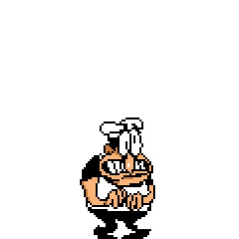 Peppino Spaghetti Pixel Art