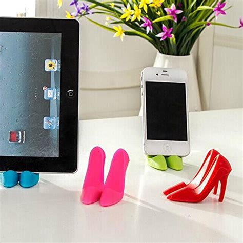 Generic Blue Promotions 3d High Heel Shoes Model Stand Phone Holder