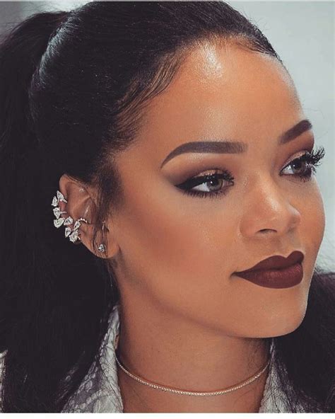 Rihanna Rihanna Makeup Tutorial Rihanna Makeup Beautiful Makeup