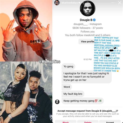 Hip Hop Ties On Twitter Dougie B Dmd Blueface To Apologize For
