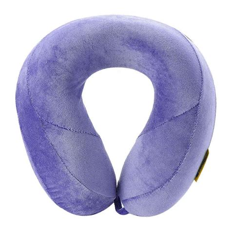 Great to use as a neck roll or travel pillow. Tranquillity Memory Foam Travel Pillow - Purple | Travel ...